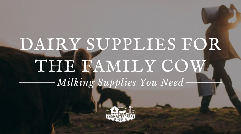 Dairy Supplies for the Family Cow