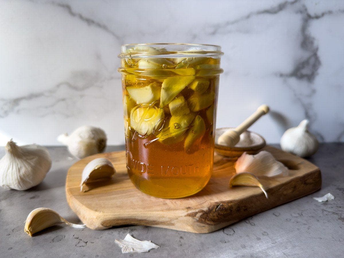 Easy Fermented Garlic Honey Recipe + Benefits and Makes use of ~ Homestead and Chill